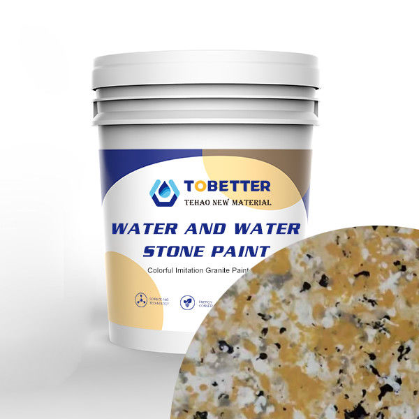 Valse imitatie steenverf waterdichte verf voor buitenmuren vergelijkbaar met Dulux