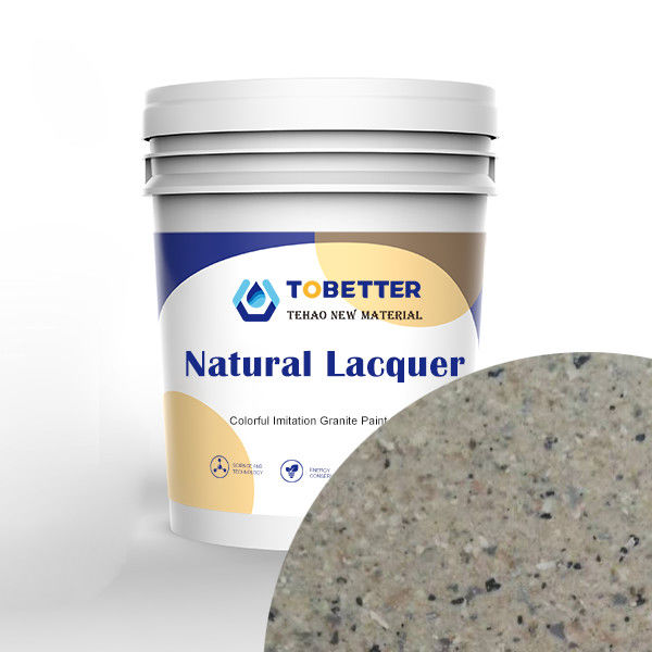 Cementwandverf Buiten Sandsteen Wandverf 1 liter Rockstone Verf Natuurlijke