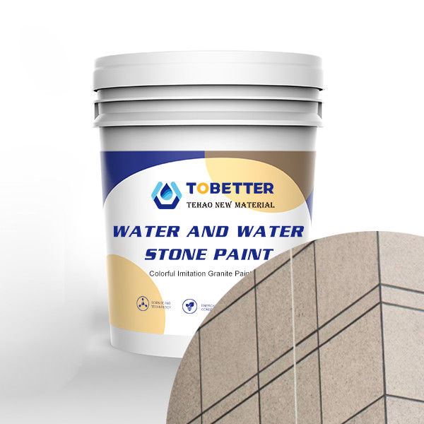 Gebouwcoating Imitatie steenverf voor buitenmuren vergelijkbaar met Nippon Constructiebasis Multicolor